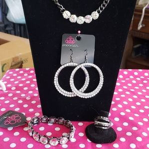 Paparazzi Fashion Fix 4pc Set - Magnificent Musings 🖤 Gunmetal